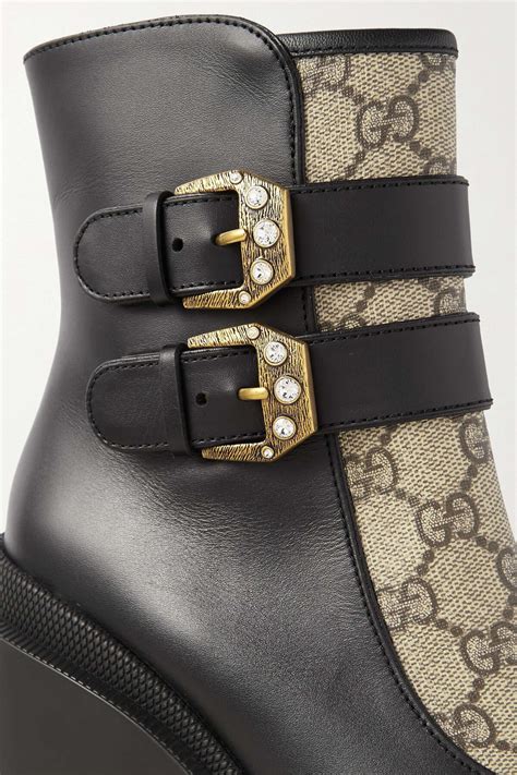 gucci women's trip ankle boots|designer high heel ankle boots.